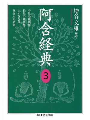 cover image of 阿含経典３